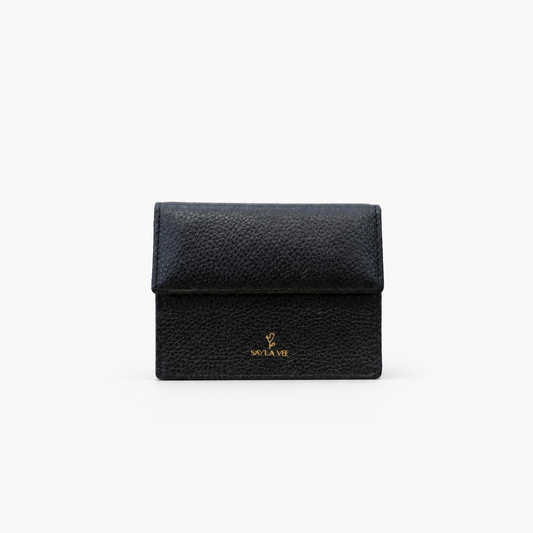 Leather Travel Hygiene Wallet with Seat Covers