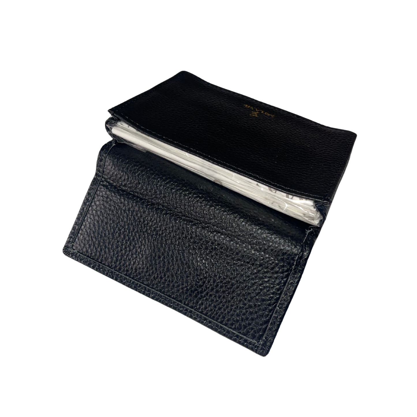 Flushable toilet seat cover in a compact sayla vee travel wallet